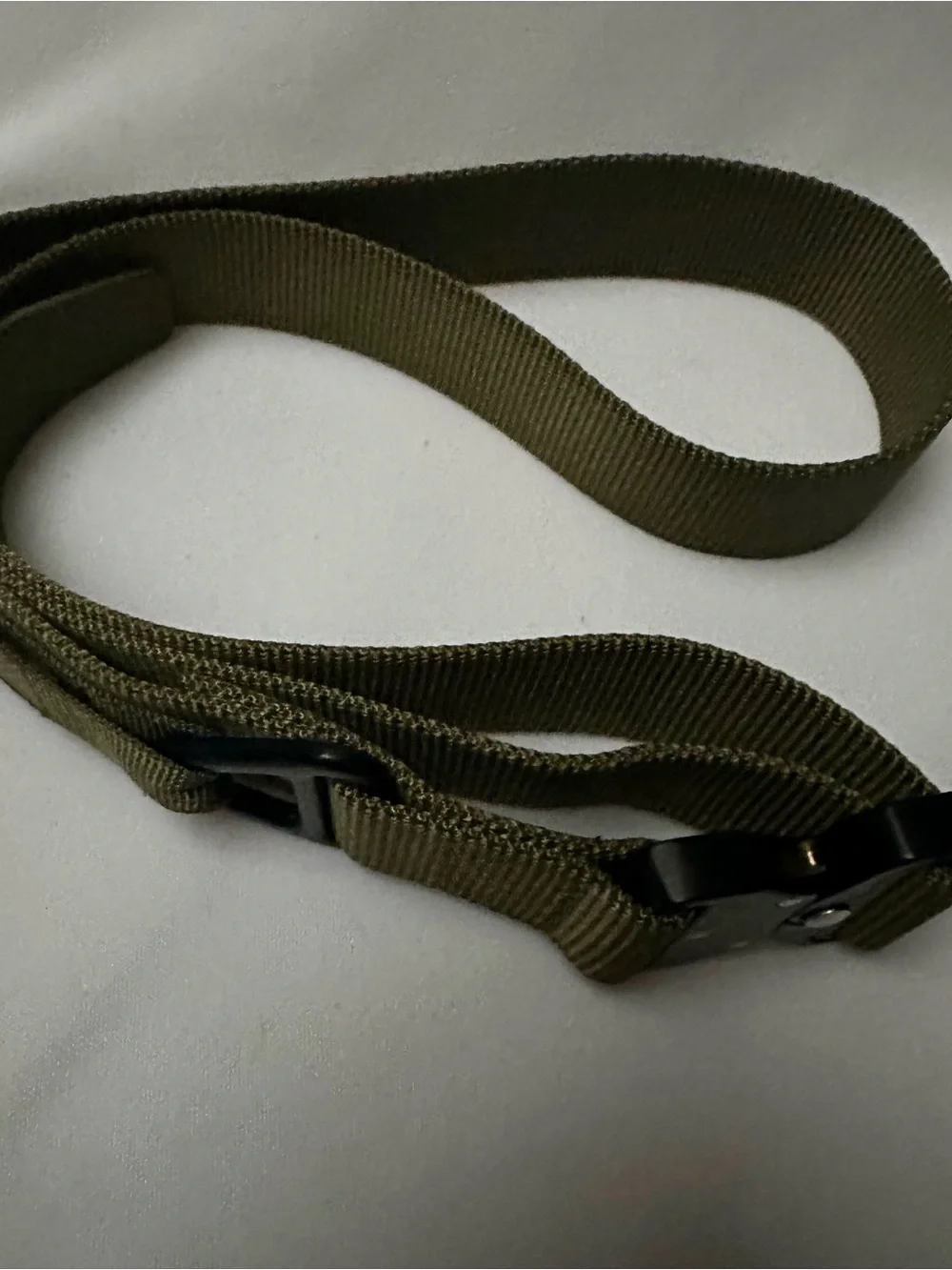 FAIRWIN Tactical Belt, Military Style Universal waist up To 38”Heavy-Duty GREEN